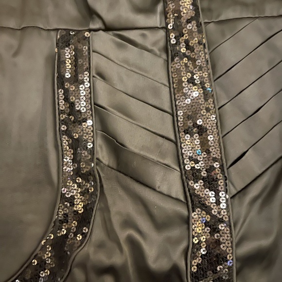 Strapless Sequin & Silk Faith 21 Mini Dress - Picture 2 of 4